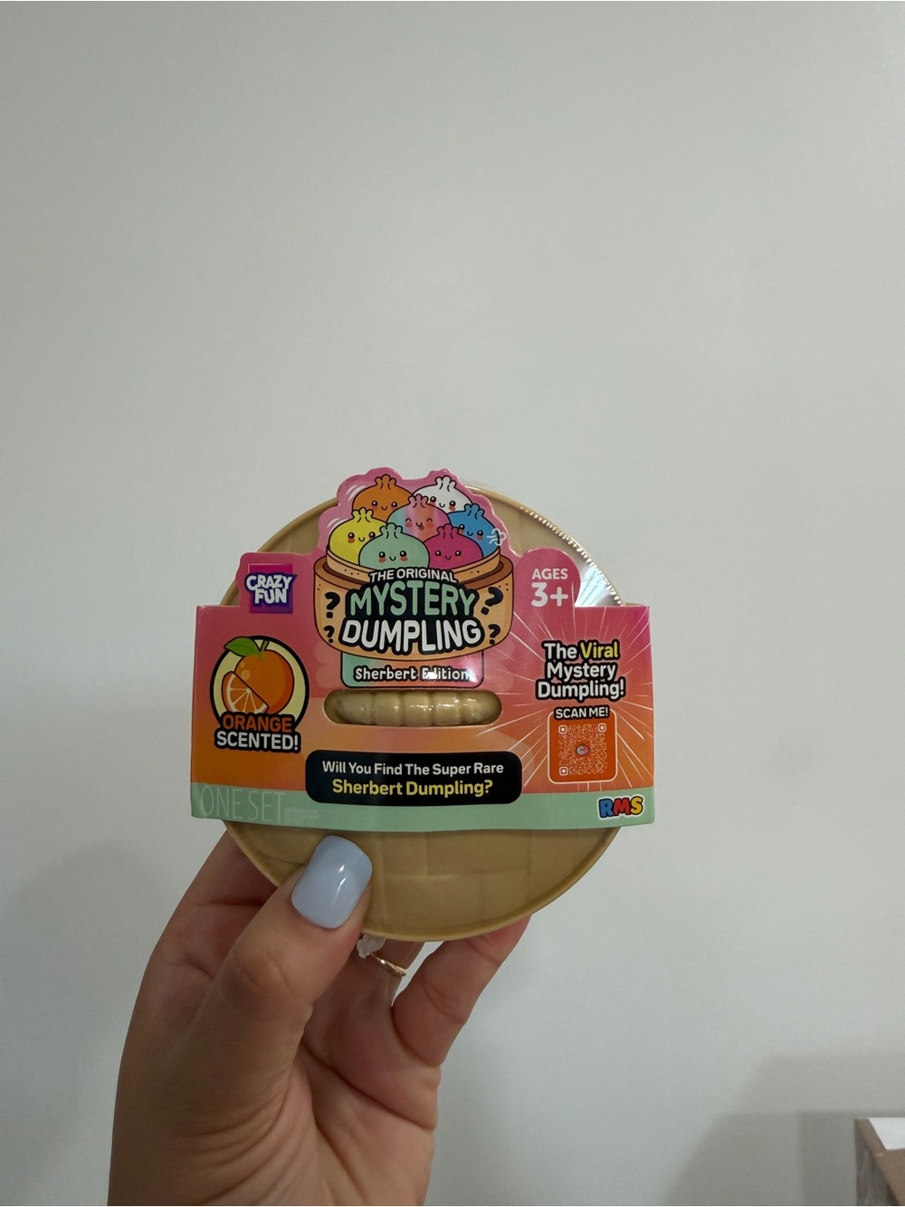 Mystery Dumpling Sherbert Edition Orange Scented Collectible 1 pack